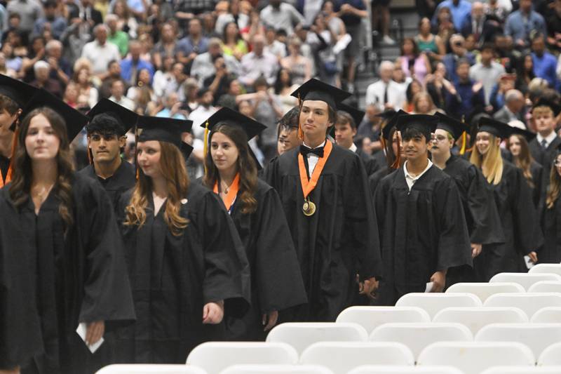 Wheaton Warrenville South High School held its graduation ceremony on Saturday, May 25, 2024 at the College of DuPage in Glen Ellyn.