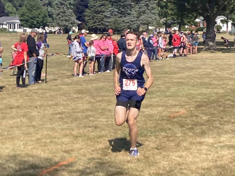 Bureau Valley's Nathan Siri runs in Saturday's Gary Coates Invitational.