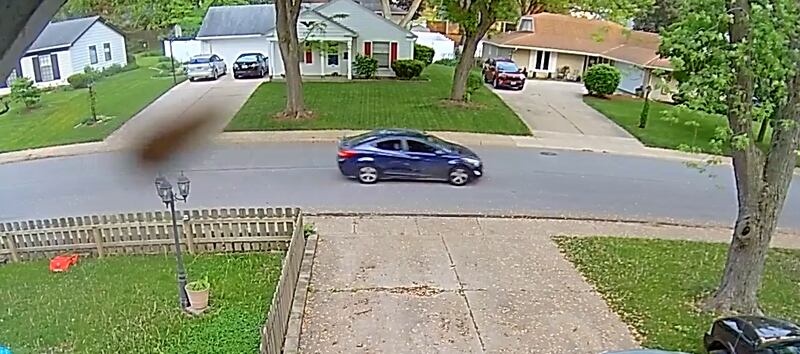 The Kendall County Sheriff's Office has released this photo of the vehicle that was involved in a shooting Friday, May 19, 2023 in the Boulder Hill subdivision. (Photo provided by the Kendall County Sheriff's Office)