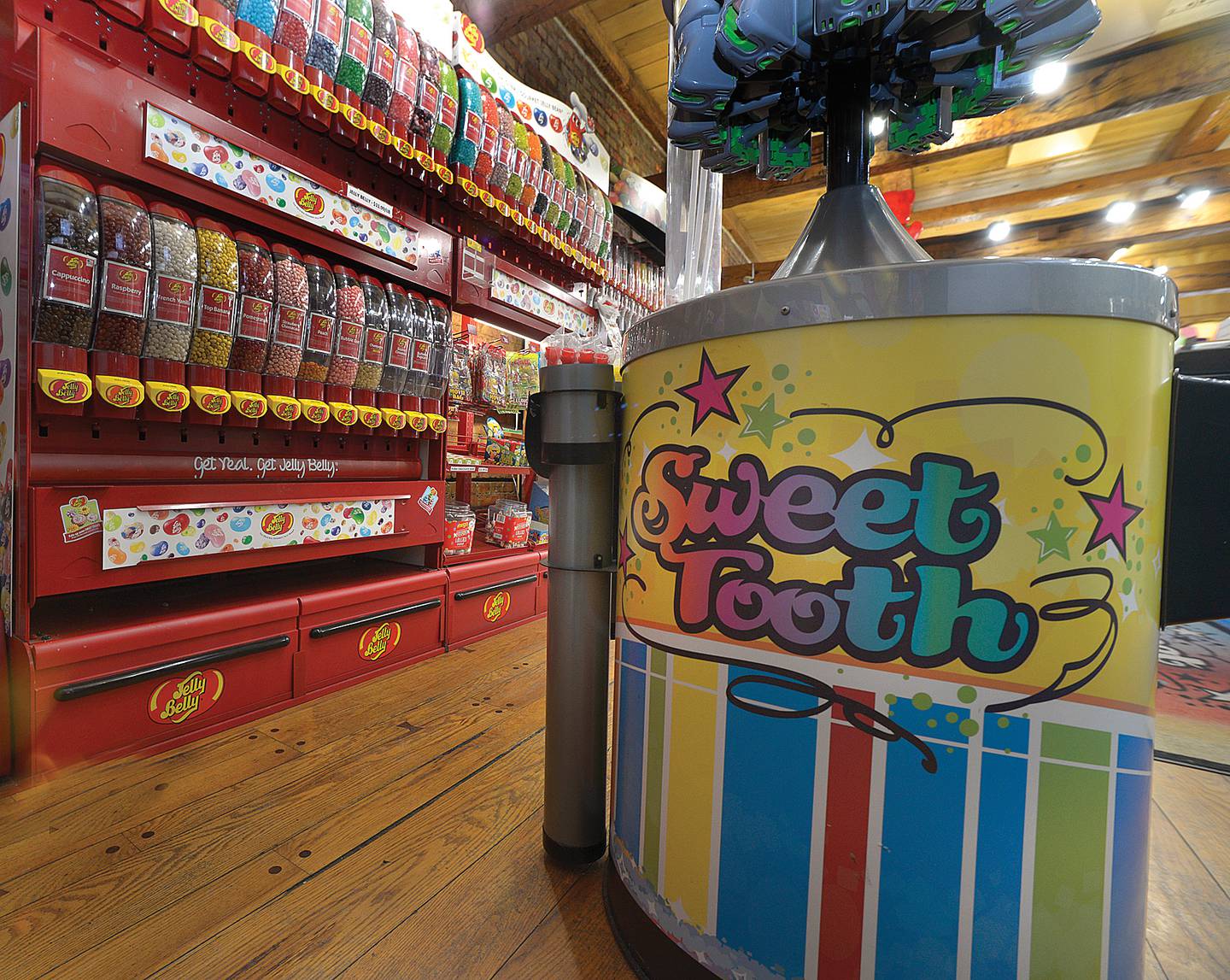 Shoppers can customize the mix of candy flavors they select at Sweet Tooth in downtown Morris.