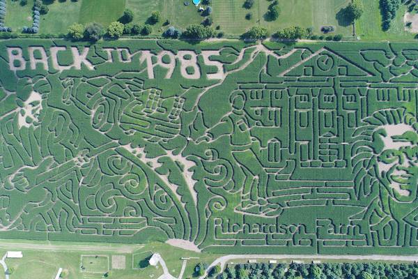Richardson Adventure Farm travels back to 1985 with new corn maze 