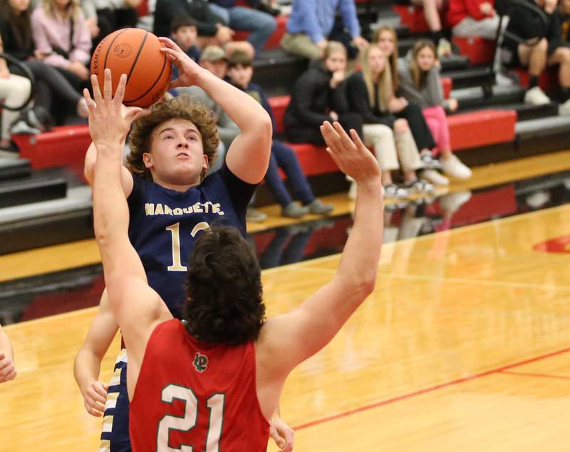 Photos LP vs Marquette boys basketball in the Colmone Classic Shaw
