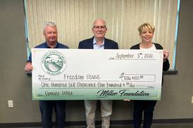 Freedom House receives $206,400 in gifts for a counseling and advocacy facility in Geneseo