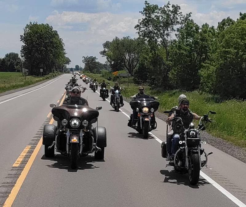 War Dogs Illinois will host a charity ride on June 5, 2022, to raise funds for veterans with post-traumatic stress disorder and dogs rescued from kill shelters throughout Illinois to be trained as service dogs.
