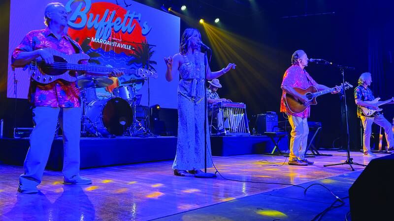 Buffett’s Margaritaville takes the stage at the Egyptian Theatre in DeKalb at 8 p.m. Friday, Aug. 2, 2024.
