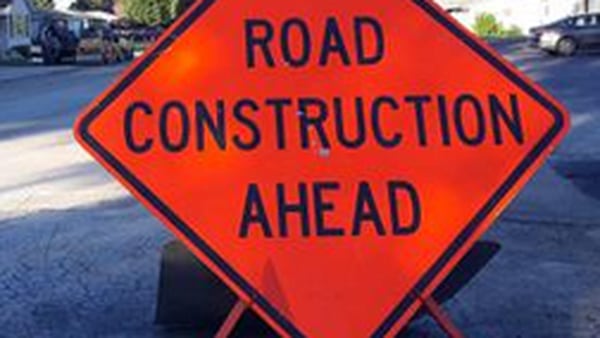 Portion of East Hydraulic Avenue in Yorkville under construction for 3 days