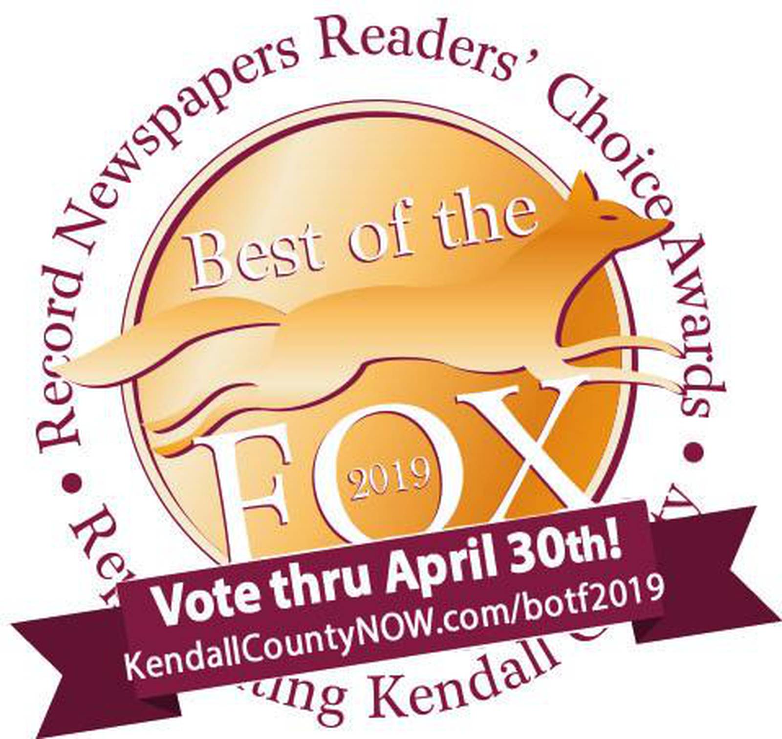 Record Newspapers ‘Best of the Fox’ voting starts April 1 Shaw Local
