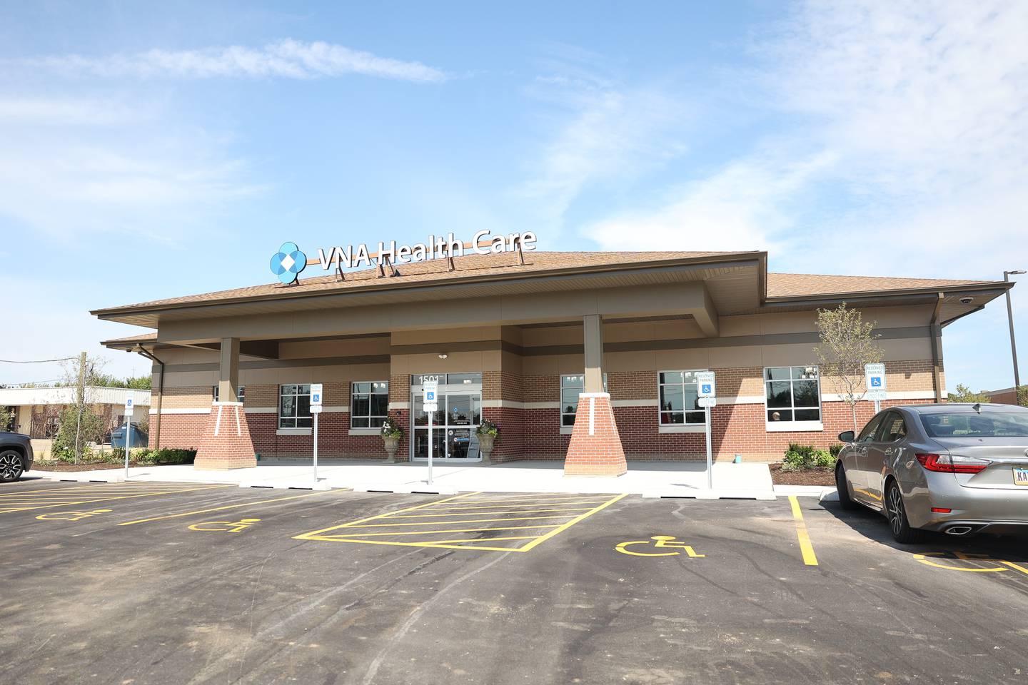 VNA Health Care Facility holds a ribbon-cutting ceremony for its newest local on Tuesday, Sept. 5, 2023, along West Jefferson Street in Joliet.