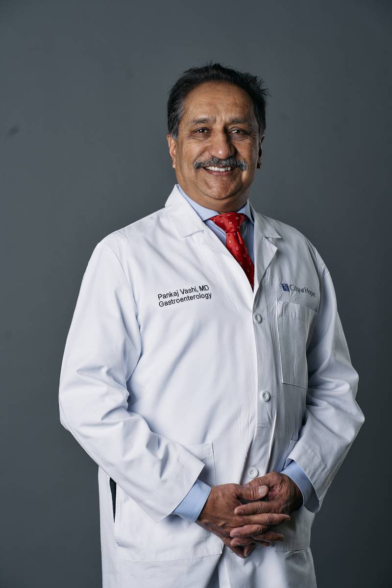 Pankaj Vashi, MD, AGAF, FASPEN, is the medical director of gastroenterology/nutrition and metabolic support at City of Hope Chicago.
