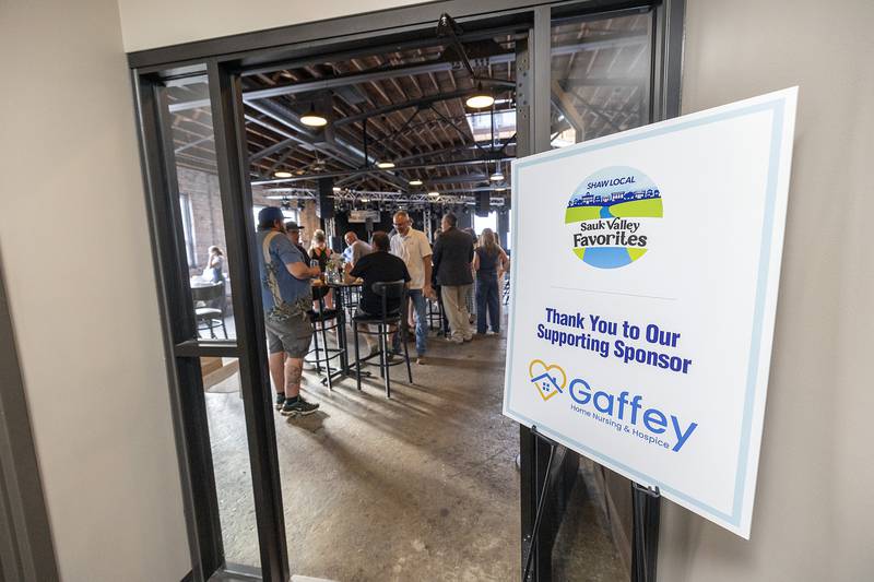 Hundreds attended the Sauk Valley Favorites party Thursday, May 15, 2025, at Mad Water Saloon in Dixon.