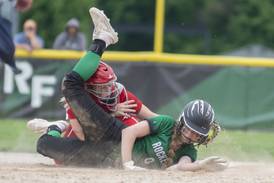Softball: Trampel one-hitter, solo home run lead Oregon past Rock Falls in regional championship