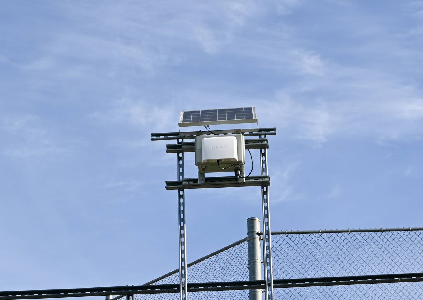 The air monitor was provided to the city of La Salle in July by Carus LLC at Rotary Park.