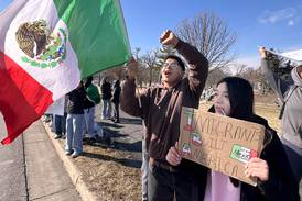 Photos: DeKalb High School students stage walkout, protest against ICE