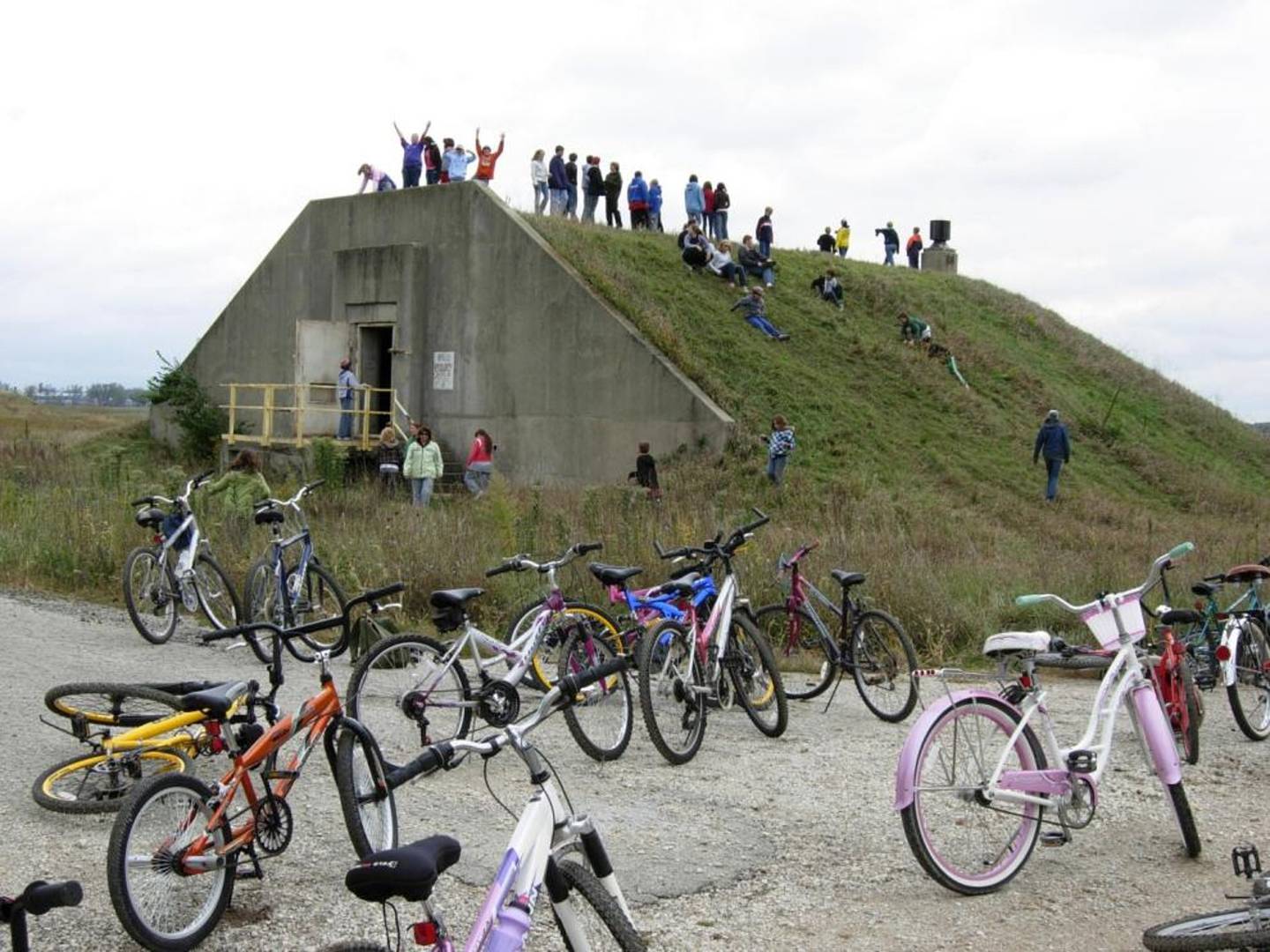 Joe Wheeler, prairie archaeologist and heritage program manager for Midewin National Tallgrass Prairie, said standing on top of the bunkers from the former Joliet Arsenal gives people "the best view of the prairie."