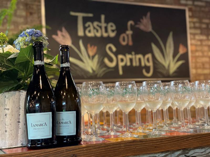 The Sycamore Chamber of Commerce will hots its Annual Spring Wine Tasting and Shopping event on Wednesday, April 10, 2024. The event is presented in part by Discover Sycamore and Old National Bank.