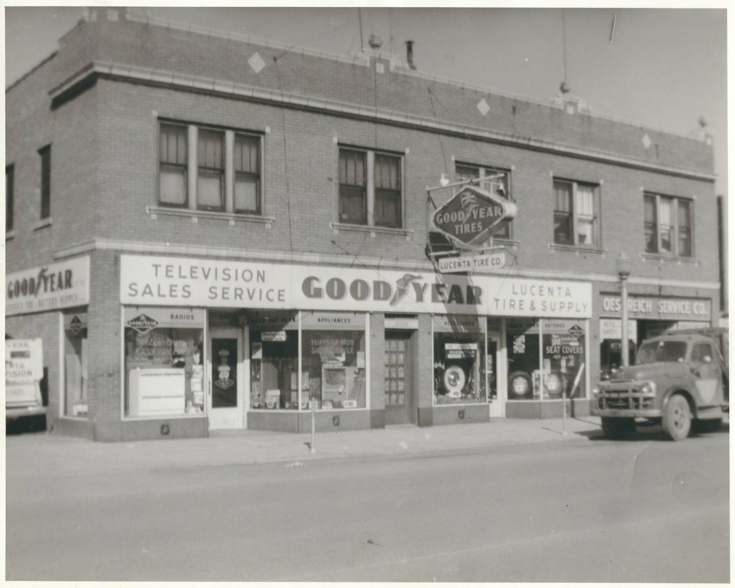 John Lucenta Sr. started Lucenta Tire in Will County 75 years ago, after coming to the U.S. from Italy as a boy not knowing how to speak English. The last of its six locations closed for good on May 25 due to high rent. Pictured is the Chicago Street location in Joliet in the 1940s.