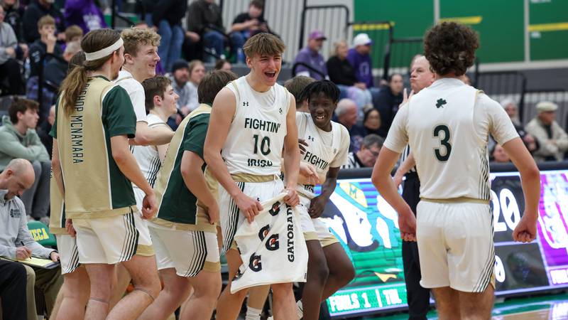 Photos: Bishop McNamara vs. Wilmington, Class 2A Seneca Sectional semifinal boys basketball