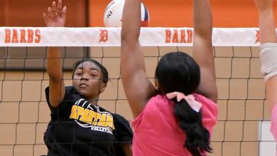 Khiara Thomas, Maddie Patton hoping for strong offensive season for Sycamore volleyball