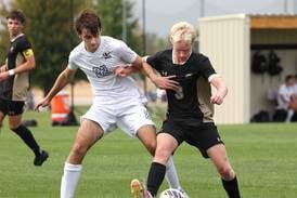 Photos: Sycamore, Kaneland boys soccer teams meet in conference matchup