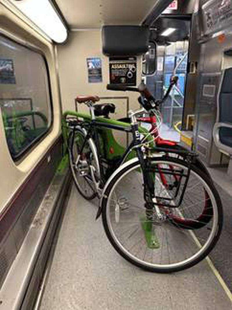 Beginning Feb. 1, Metra will allow bikes on all trains, with new racks to accommodate riders who will bring bikes on board. In 2023, 260,000 riders brought bikes on trains, according to Metra.