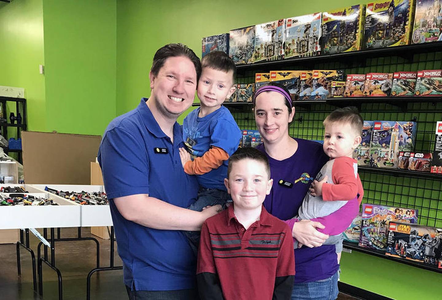 Bricks & Minifigs is a Lego resale franchise that began about seven years, Linsner said. Stores buy and trade all Lego products. Store selections might include individual minifigures, bulk bricks, components and accessories, according to its website.

The Joliet store is one of 37 locations in the country, and the only one in Illinois, Linsner said. Its grand opening is Saturday.

Features of the grand opening will include limited edition custom “minifigs” for the first 150 people in line, numerous items on sale, free giveaways and maybe impromptu Lego races, a news release from the store said.

But that didn’t keep some people from braving the sub-zero temperatures Monday to check it out.