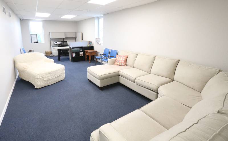 A view of the quiet room on Thursday, April 24, 2025 at the Second Story Teen Center in Princeton.
