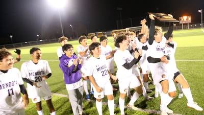 Photos: Mendota vs. Peoria Christian soccer in the Class 1A Sectional