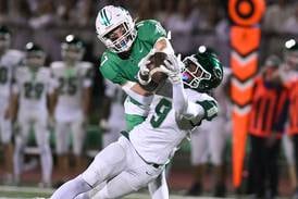 Photos: Glenbard West, York football meet in West Suburban Conference action