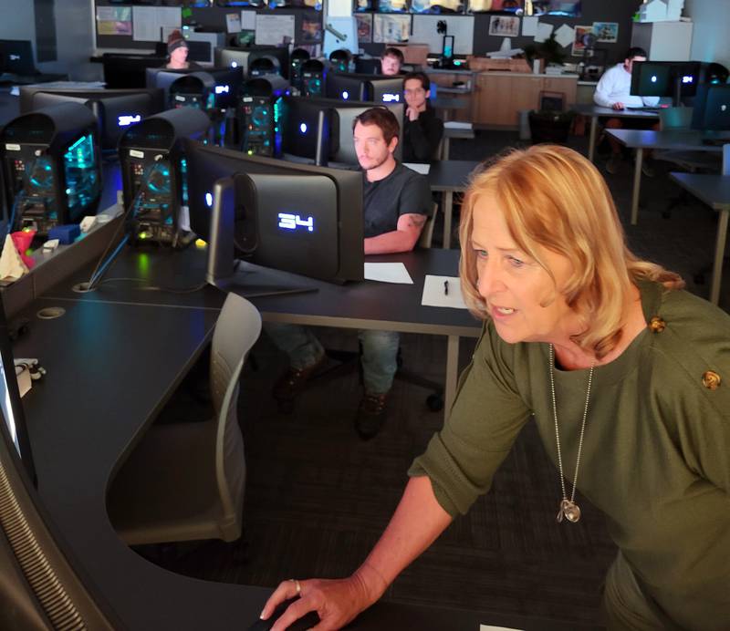 Illinois Valley Community College’s computer aided drafting and design lab received a refresh this fall with 21 new Dell Alienware computers, state of the art for an industry that Program Director Dorene Data says holds a lot of potential for program graduates.