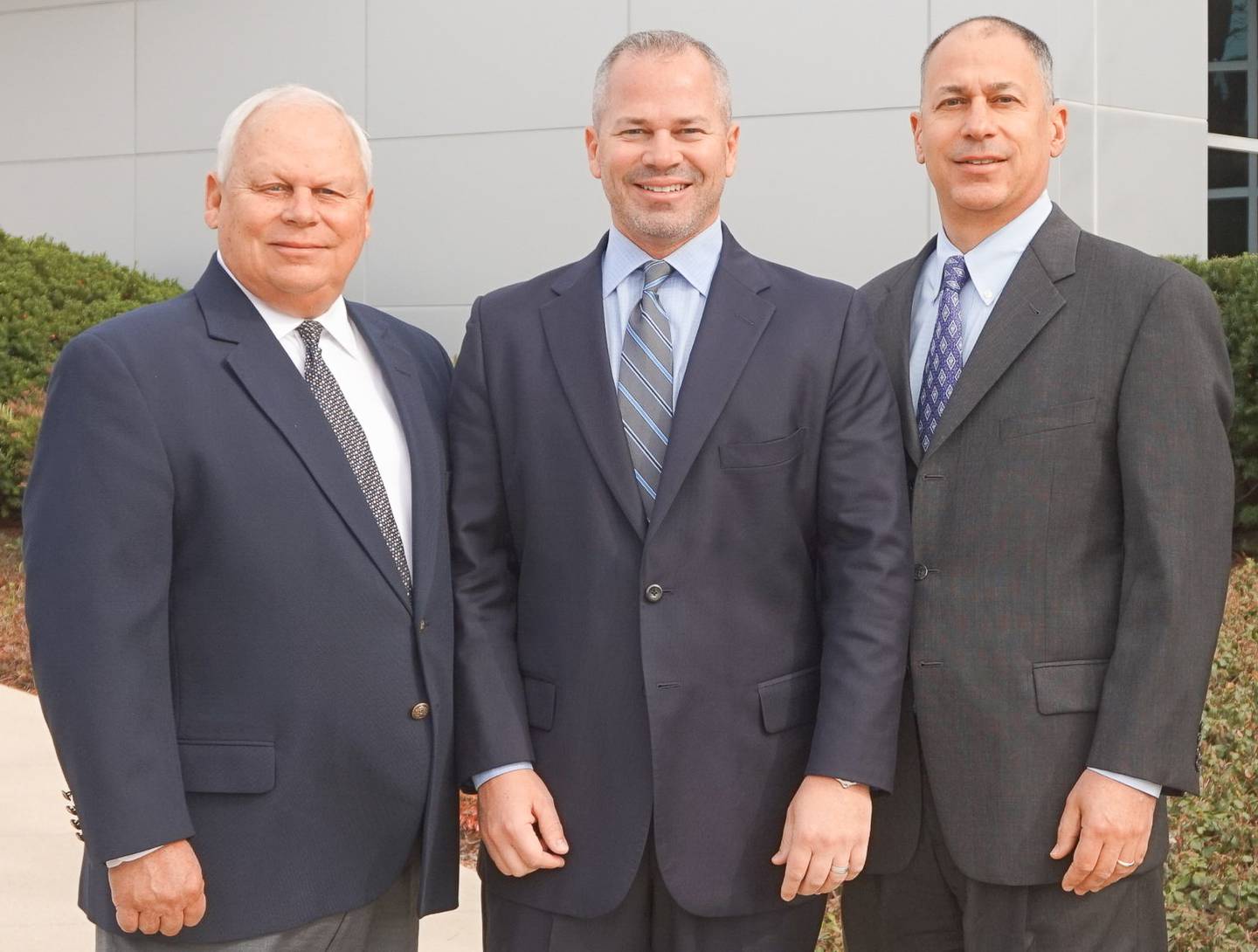 (Left to right); Joe Krusinski, Sr., Jeff Krusinski, and Jerry Krusinski