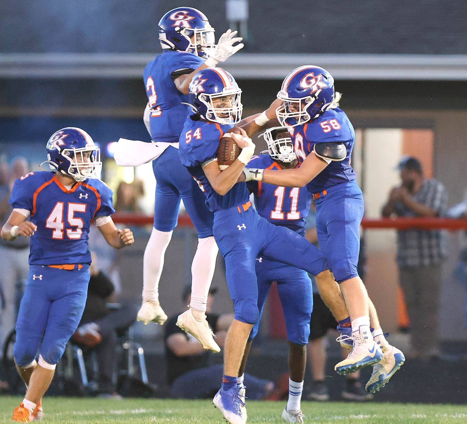 Photos GenoaKingston football hosts North Boone Shaw Local