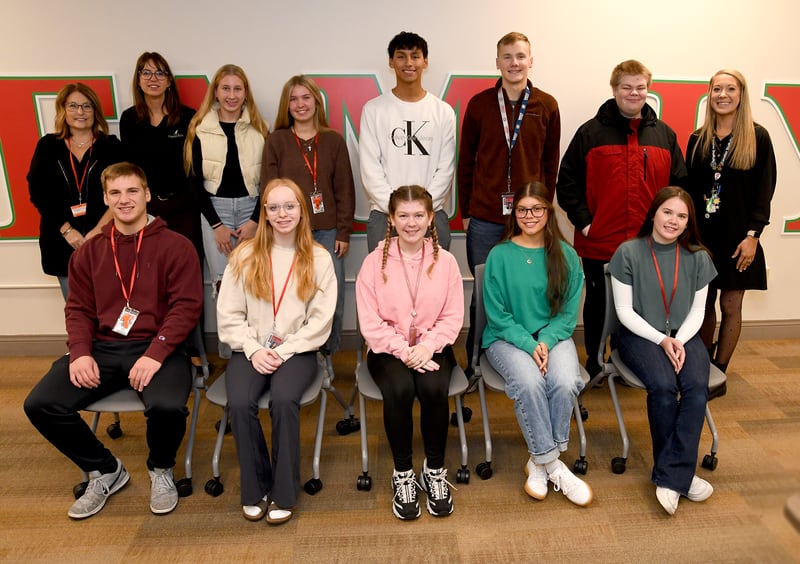 The La Salle-Peru Township High School Renaissance Students of the Month were recognized during a breakfast ceremony on Wednesday.
