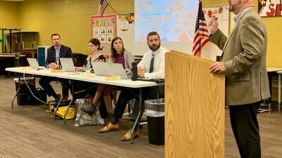 Rep. Jeff Keicher fields questions from Sycamore school board on mental health, safety, teachers