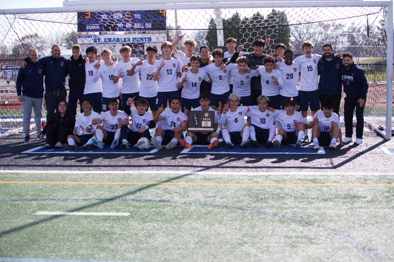 Conant defeats Geneva at the Class 3A St. Charles North Sectional Final on Saturday, Nov.2,2024 in St. Charles.