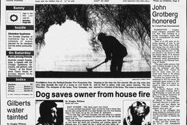 Historical covers for March 6: Dog saves owner from house fire