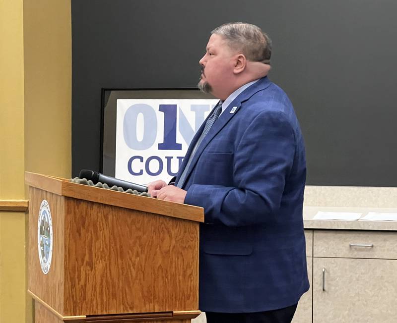 DeKalb County Community Developer Derek Hiland was selected as DeKalb County's interim County Administrator on Aug. 21, 2024. He will fill in for former DeKalb County Administrator Brian Gregory, who resigned after three and a half years on the job.