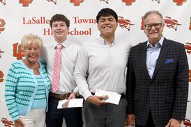 Mikey Hartman, Andy Medina win L-P’s Blow Medal/Pomatto Scholarship