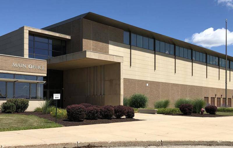 Woodstock North High School, is seen Aug. 4, 2020
