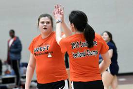 Prep badminton: Lincoln-Way West wins sectional in coach Donna Thompson's finale
