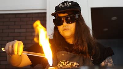 Joliet multimedia artist moves into former Regis Glass Art space