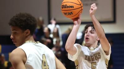 Colby Wylde scores 27 points, Jackson Davenport 19 in Hiawatha’s win over DePue