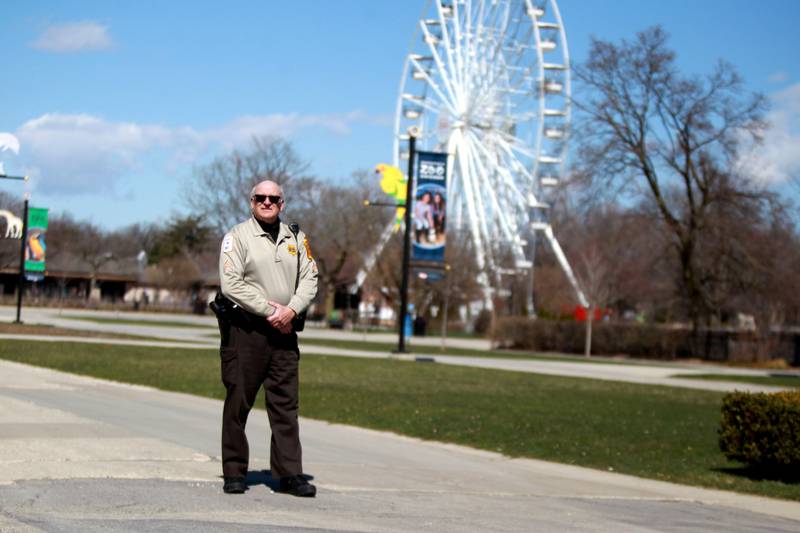 Brookfield Zoo Chicago Police Sgt. Lee Zeitlin.