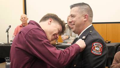 Luke Howieson sworn in as DeKalb fire chief: ‘I’ve been blessed’