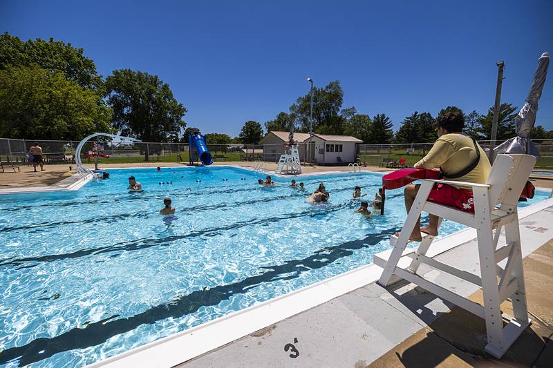 The Polo pool officially opened for the season Wednesday, June 5, 2024. The pool is open 1-5 and 7-9 Monday thru Saturday and 1-5 on Sunday. In district daily fees are $3.00 and out of district $5.00. Seasonal pool passes are also an option..