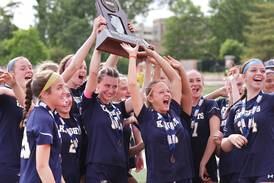 Photos: IC Catholic Prep, Pleasant Plains meet in Class 1A girls soccer third place game