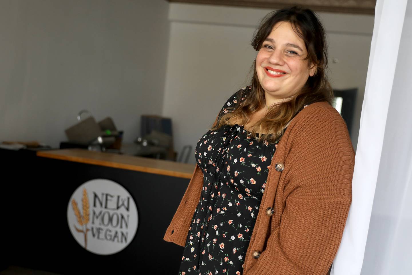 Jo Colagiacomi plans to open her New Moon Vegan bakery and cafe at 119 S. Batavia Ave. in Batavia. Colagiacomi is currently renovating her new brick and morter location after being a part of the city’s Boardwalk Shops.
