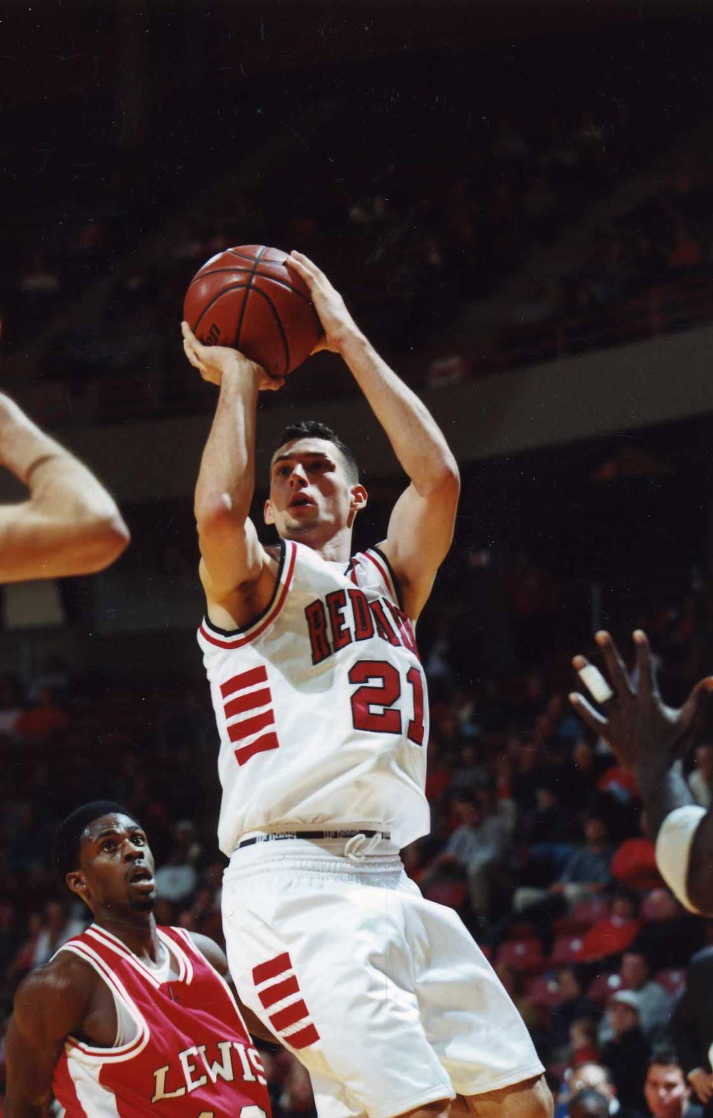 Former Hall great Shawn Jeppson took his game south to ISU, ranked as the Redbirds' 34th all-time leading scorer with 1,160 career points.