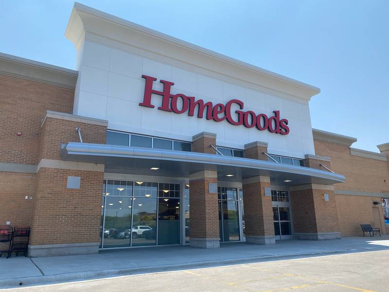 HomeGoods home furnishing store, 2530 Sycamore Road in DeKalb's Northland Plaza (shown here Tuesday, June 20, 2023) will open Thursday morning, June 22, 2023, confirmed a store employee.