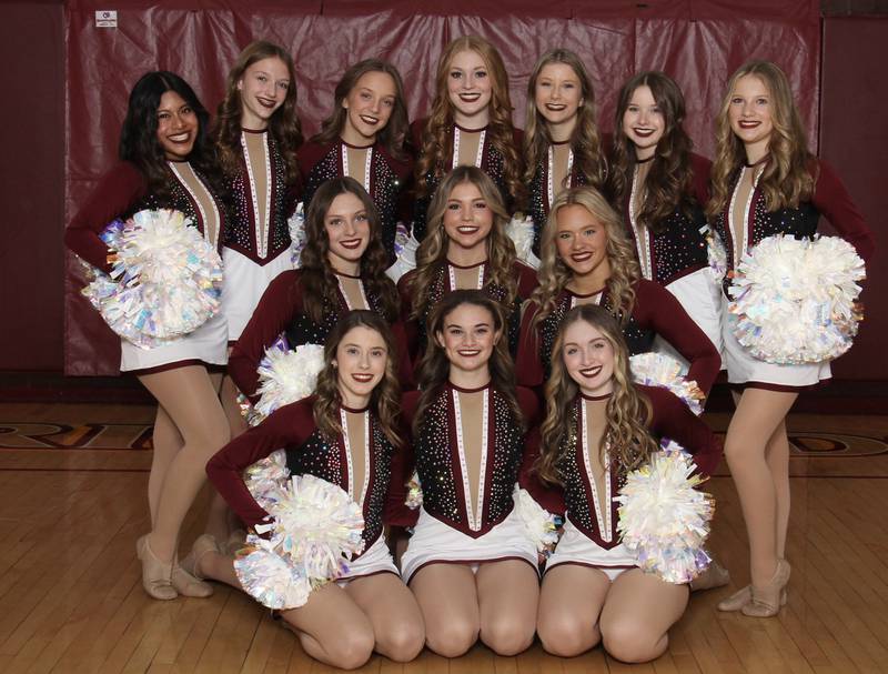 Front Row:  Sienna Cleek, Madelynn Rushing, Michaela Harlan
Middle Row: Caelyn Goffinet, Gracie Nelson, Myah Butler
Back Row: Maya Price, Olivia Petersen, Ashlyn Punke, Macy Shell, Grace Mennenga, Brenna Mills, Samantha Tully 

Head Coach: Megan Post
Asst. Coach: Haley Reed