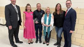 Todd Cherney, Cheryl Lyons win District 58 Distinguished Service Award